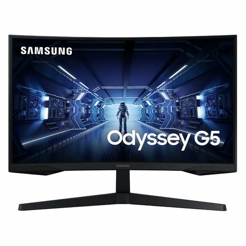 Монитор Samsung Odyssey G5 C27G55TQBI 27", черный [lc27g55tqbixci]