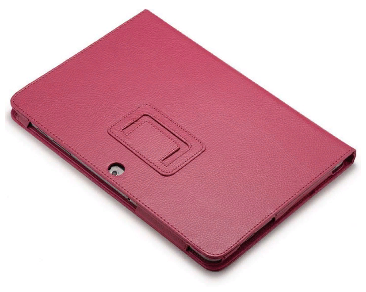 Чехол-обложка MyPads для Samsung Galaxy Tab 2 10.1 P5100/P5110 с мульти-подставкой розовый