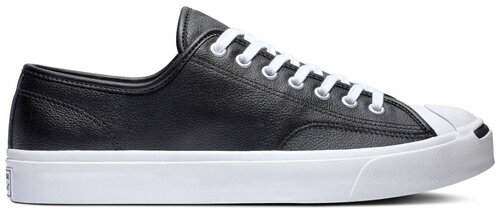 Кеды Converse Jack Purcell, демисезонные, натуральная кожа, размер 36, черный