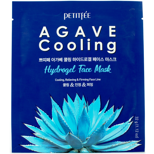 Гидрогелевая маска для лица Petitfee агава Agave Cooling Hydrogel Face Mask 1шт.