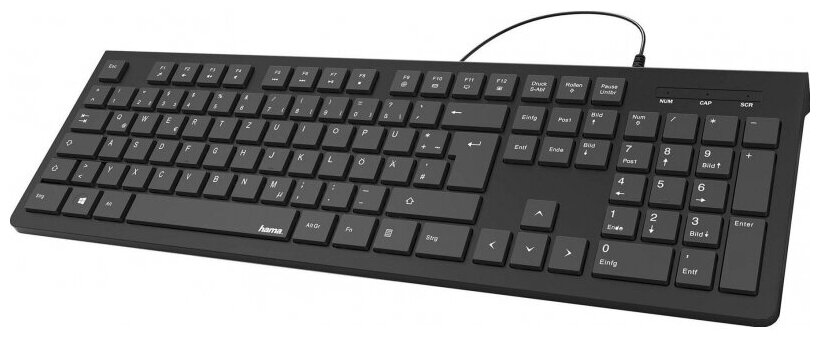 Клавиатура HAMA KC-200 Black R1182681