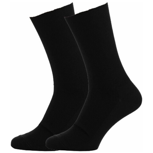 Носки Пингонс, размер 27 (размер обуви 41-43), черный медицинские носки без резинки 13м1 13м1 3шт 25 серый