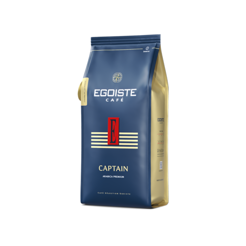 EGOISTE Captain Кофе в зернах полимерная упаковка 250г.