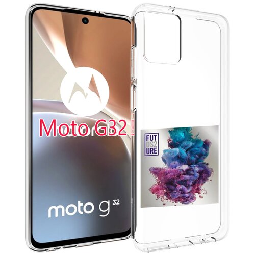 Чехол MyPads Future - DS2 (Dirty Sprite 2) для Motorola Moto G32 задняя-панель-накладка-бампер