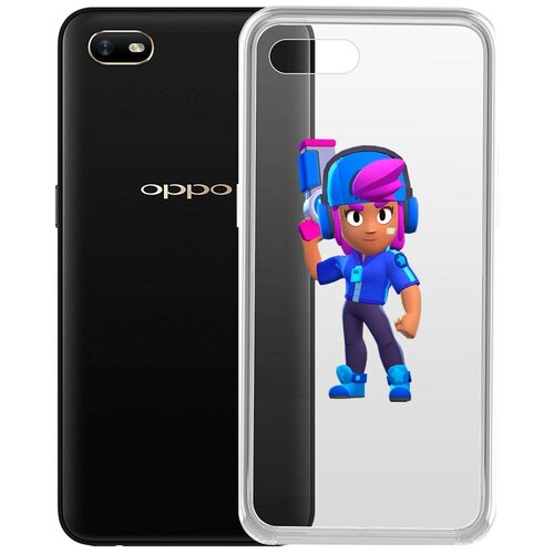 фото Чехол-накладка clear case brawl stars-звёздная шелли для oppo a1k/realme c2 krutoff group