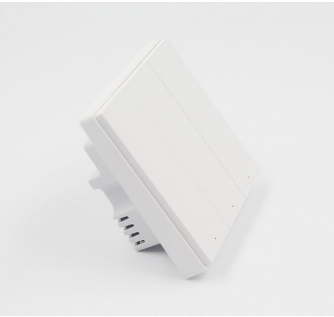 Умный выключатель Xiaomi Aqara Smart Wall Switch D1 (Тройной без нулевой линии) White (QBKG25LM) — фото 1