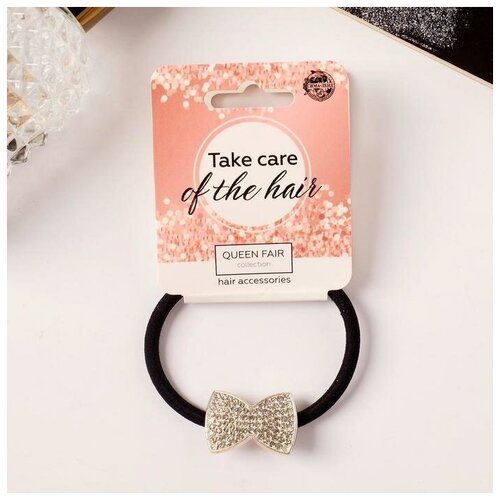 фото Queen fair резинка для волос "венди" бантик, 5 см, микс