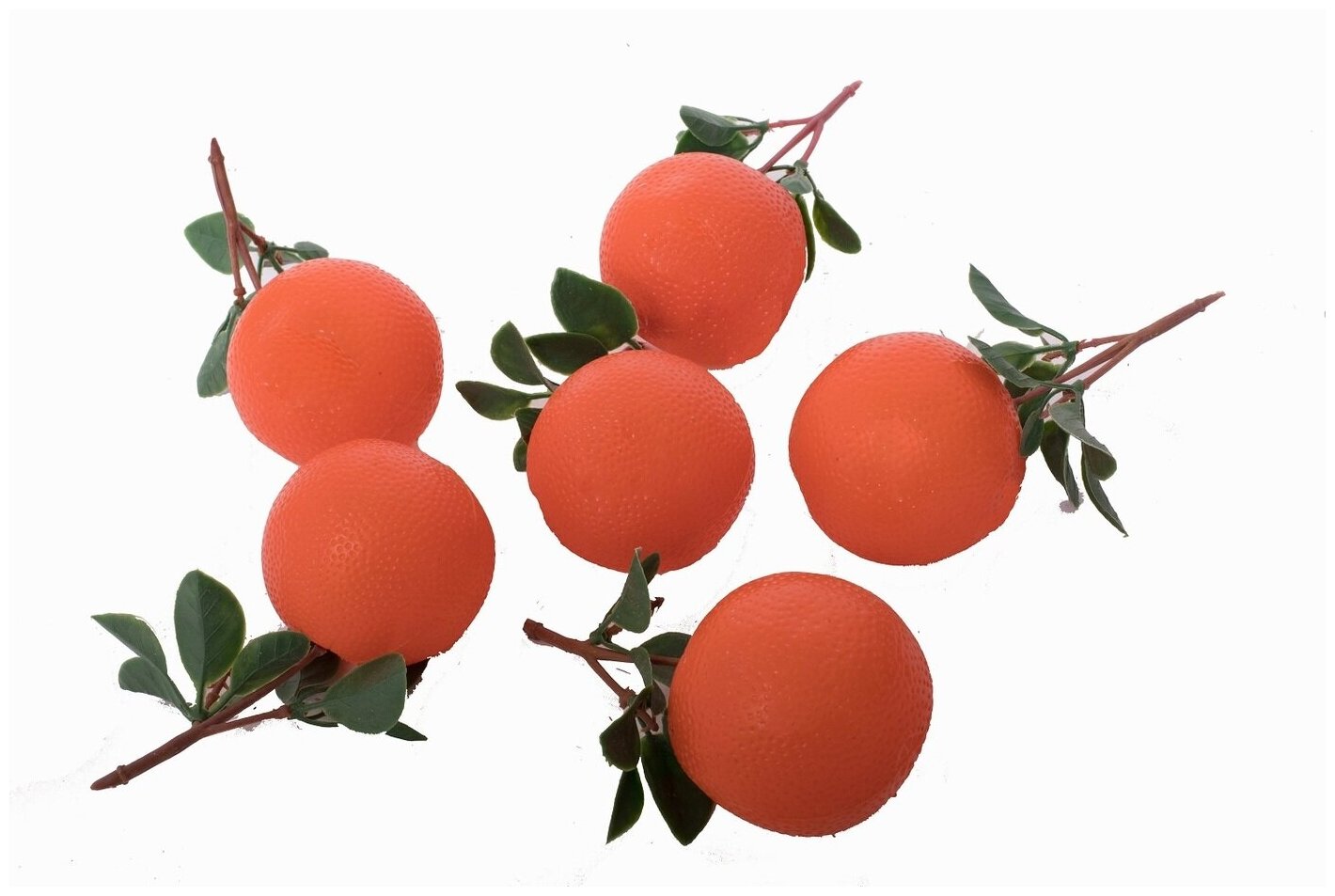 Искусственный муляж апельсин К-00-89-1/Искусственные цветы для декора/Декор для дома