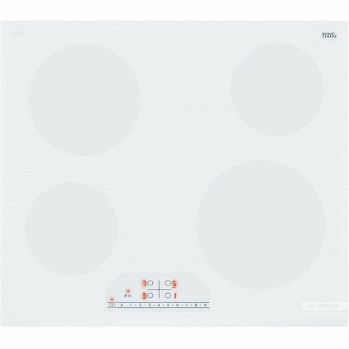 Встраиваемая электрическая панель Bosch PKE612FA2E Serie 6 независимая 4 конфорки бустер 17 уровней белая 4355000₽