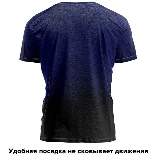 фото Футболка panin brand, размер xl, черный