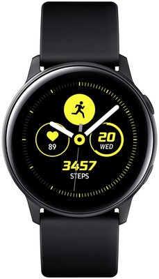 Умные часы Samsung Galaxy Watch Active RU, черный сатин