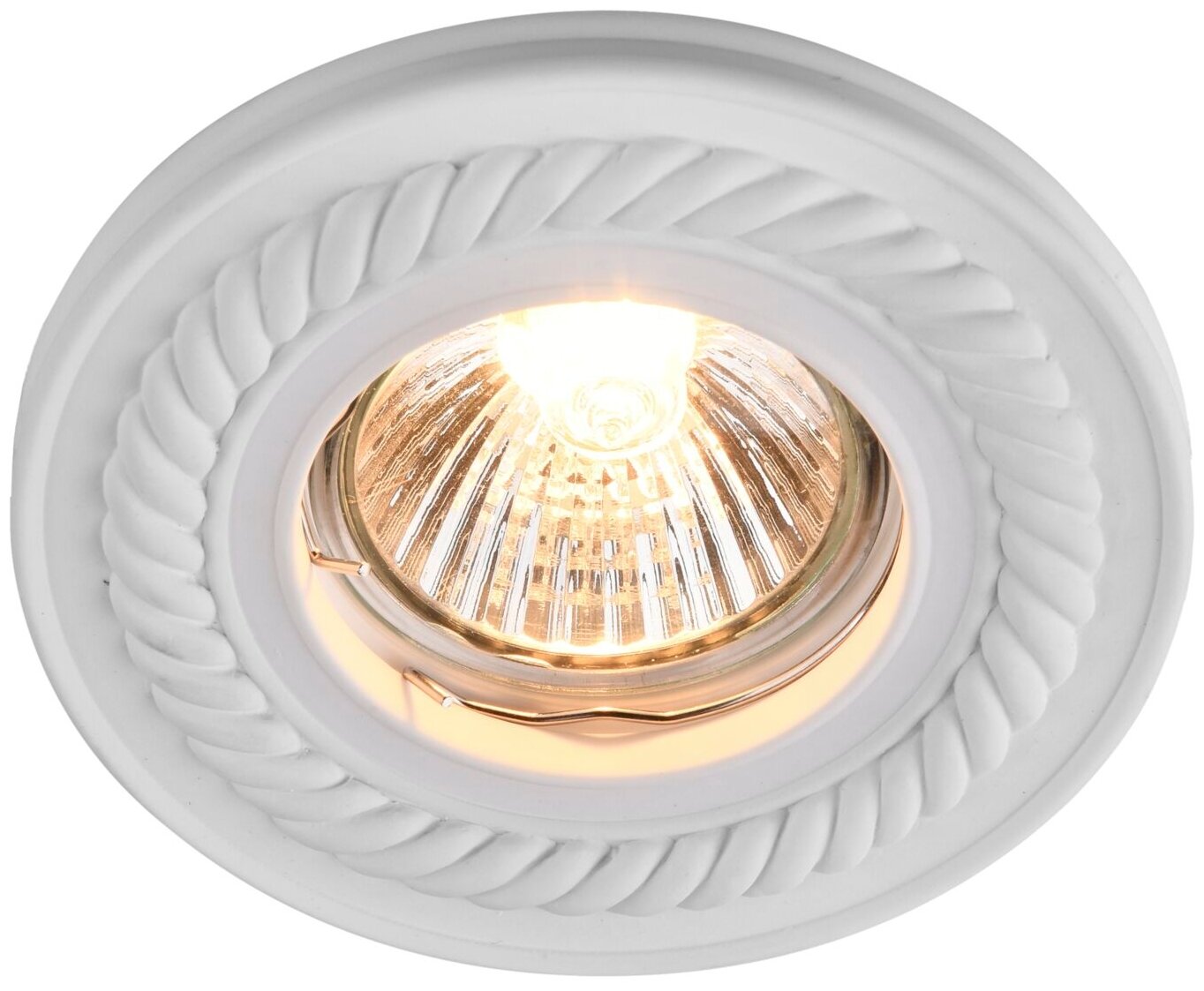 Встраиваемый светильник Maytoni Downlight Gyps Classic DL283-1-01-W