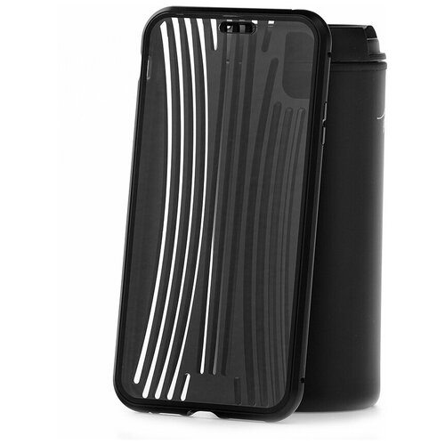 фото Чехол на apple iphone xs max kruche metal suitcase black / чехол для apple iphone / чехол для айфон / бампер на айфон / чехол накладка для iphone / противоударная накладка для iphone / защита для iphone / защита на айфон / силиконовый чехол для iphone / пластиковый чехол на iphone / защитный чехол для iphone кruче