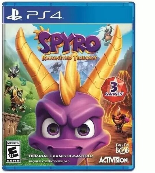 Игра PS4 Spyro: Reignited Trilogy