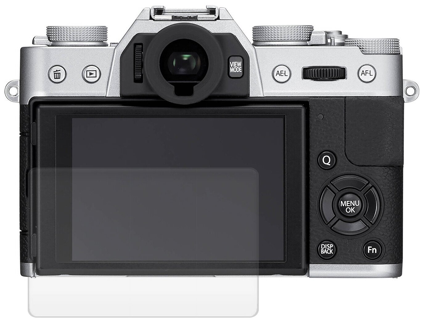 Матовая гидрогелевая защитная пленка AlphaSkin для фотоаппарата Fujifilm X-T10