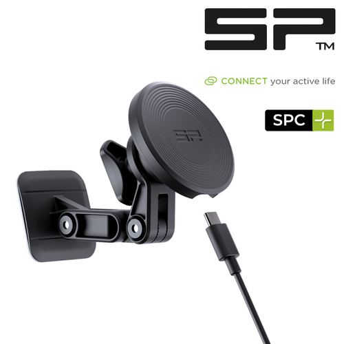 Клейкое крепление с зарядным модулем SP Connect CHARGING ADHESIVE MOUNT PRO SPC+ sp connect крепление на зеркало mirror mount