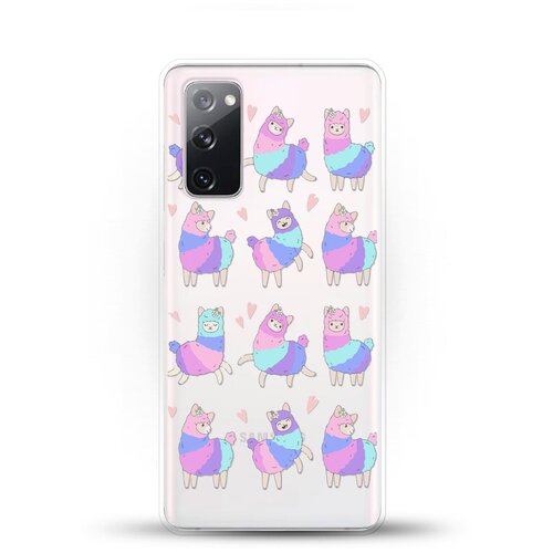 фото Силиконовый чехол цветные ламы на samsung galaxy s20fe (fan edition) andy & paul