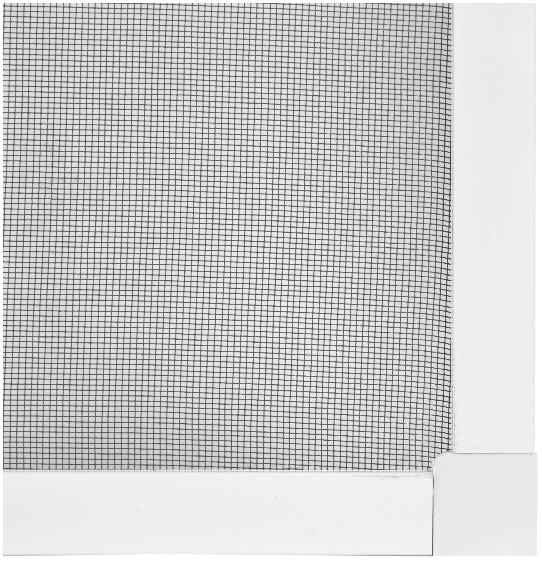 Москитная сетка на окна для самостоятельной сборки / 1400x700мм профиль алюминиевый белый - фотография № 7