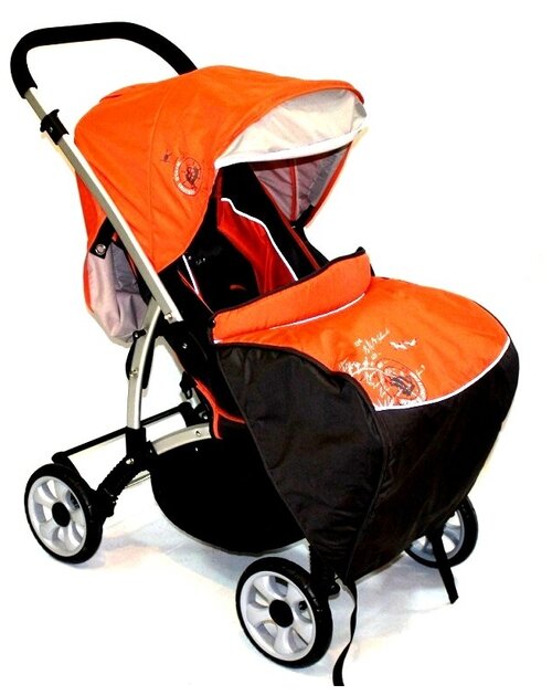 Прогулочная коляска Lider Kids Glory Comfort (Лидер Кидс Глори Комфорт) Оранжевый Серый