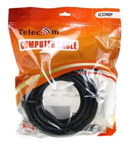 Кабель HDMI-19M --- HDMI-19M ver 2.0 4K*30Hz,10m 2F TELECOM PRO - фото №8
