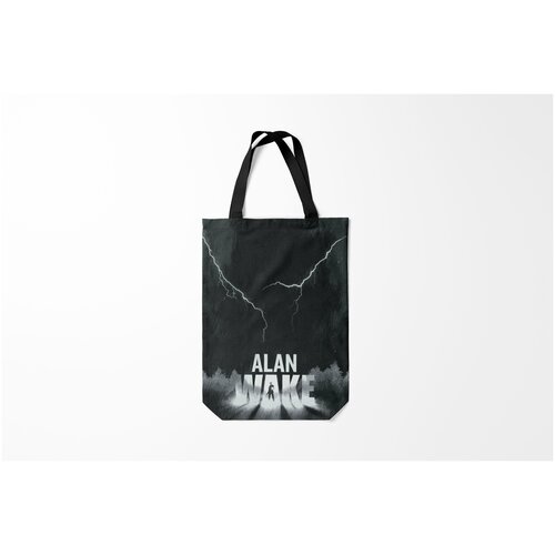 фото Сумка-шоппер / 31х42 см / геймерам / alan wake dark place burnettie
