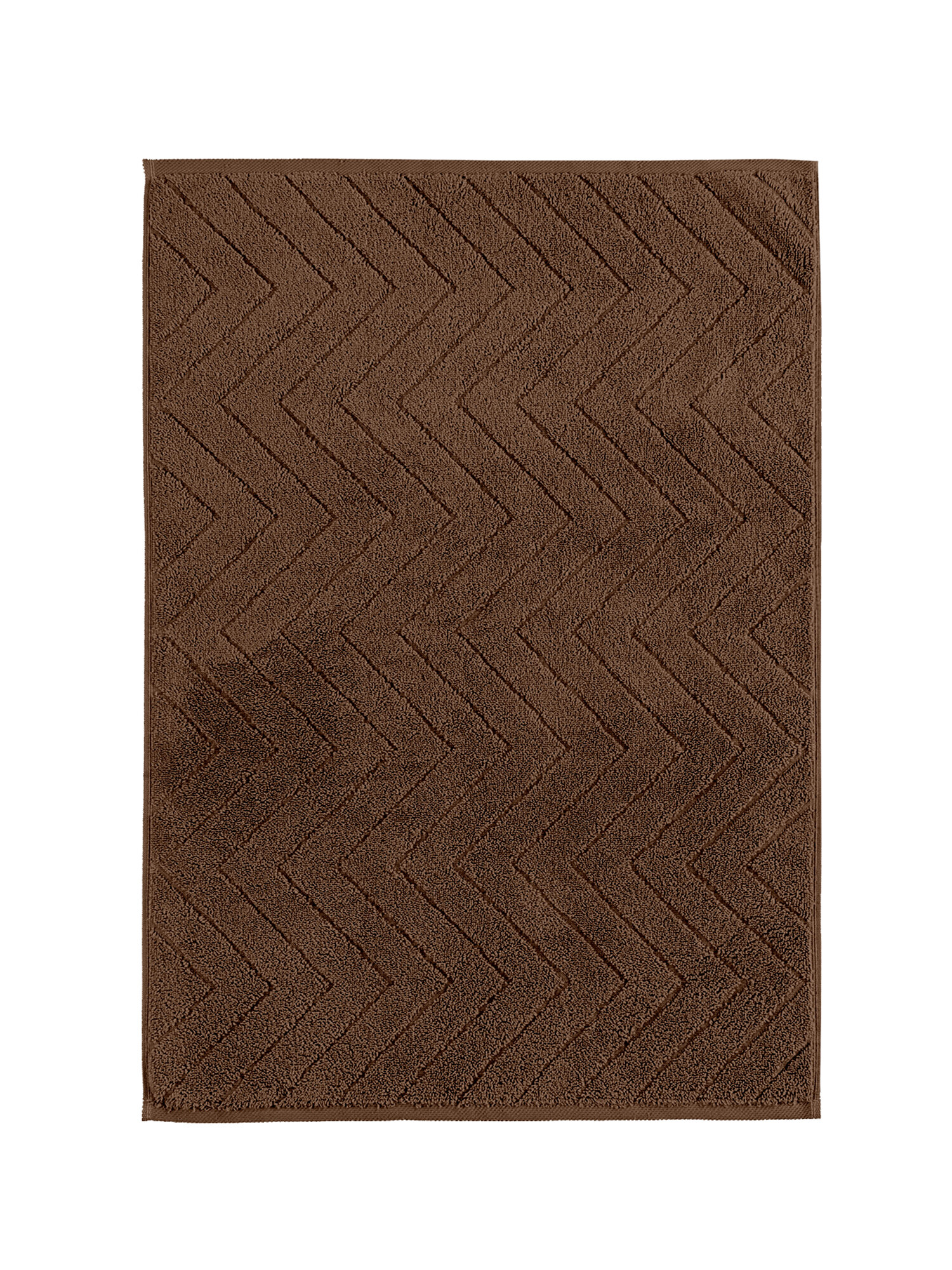 Полотенце махровое для ног 50х70 (коврик) "Унисон" Savona коричневый - фотография № 13