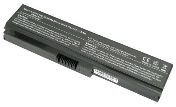 Аккумулятор для ноутбука Amperin для Toshiba Satellite L750 (PA3634U-1BAS) 5200mAh OEM черная