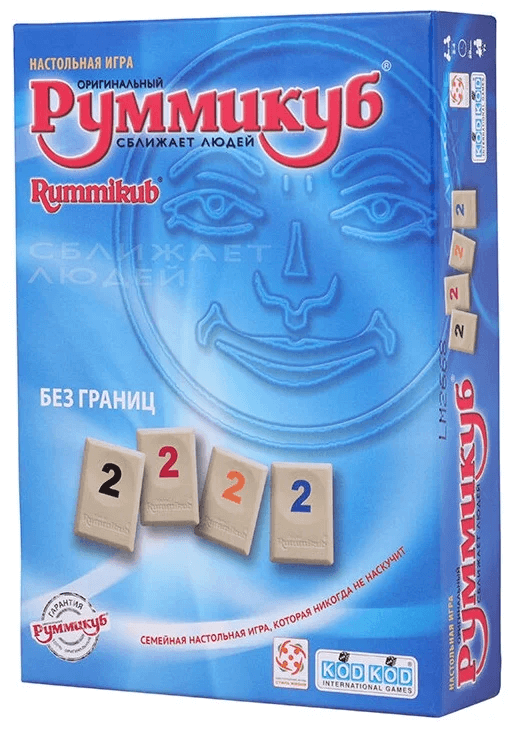 Lemada Настольная игра "Руммикуб: Без границ мини (Rummikub Lite (Mini Tiles)" БП-00002011
