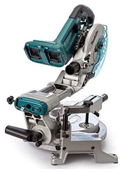 Пила торцовочная аккумуляторная Makita DLS714NZ консольного типа (б/акк, б/зу) - фотография № 4