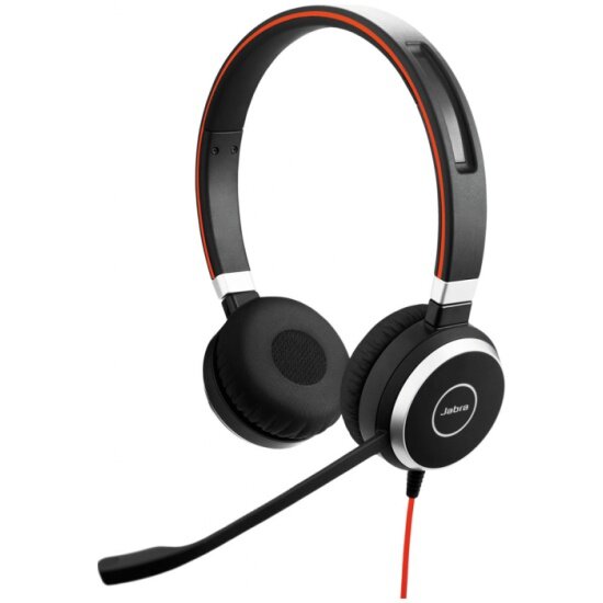 Гарнитура Jabra EVOLVE 40 UC Stereo (черный/серебристый)