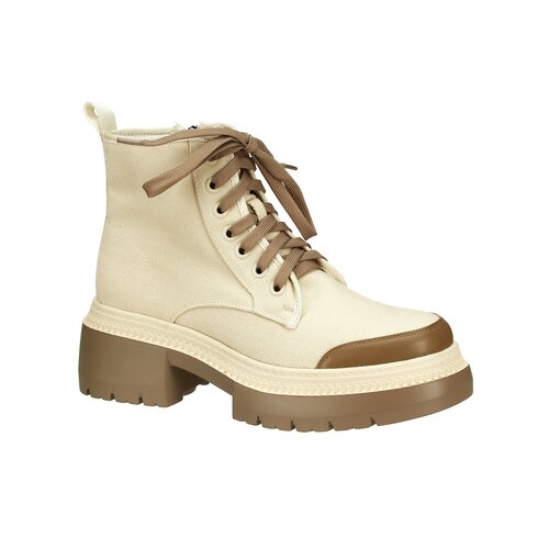 фото Ботинки just couture, размер 39, бежевый