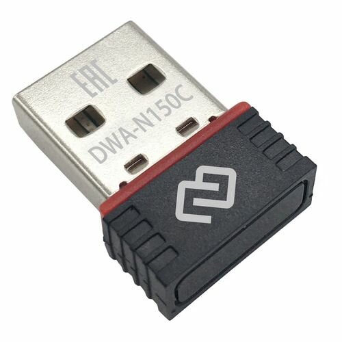 Wi-Fi адаптер Digma DWA-N150C USB 2.0