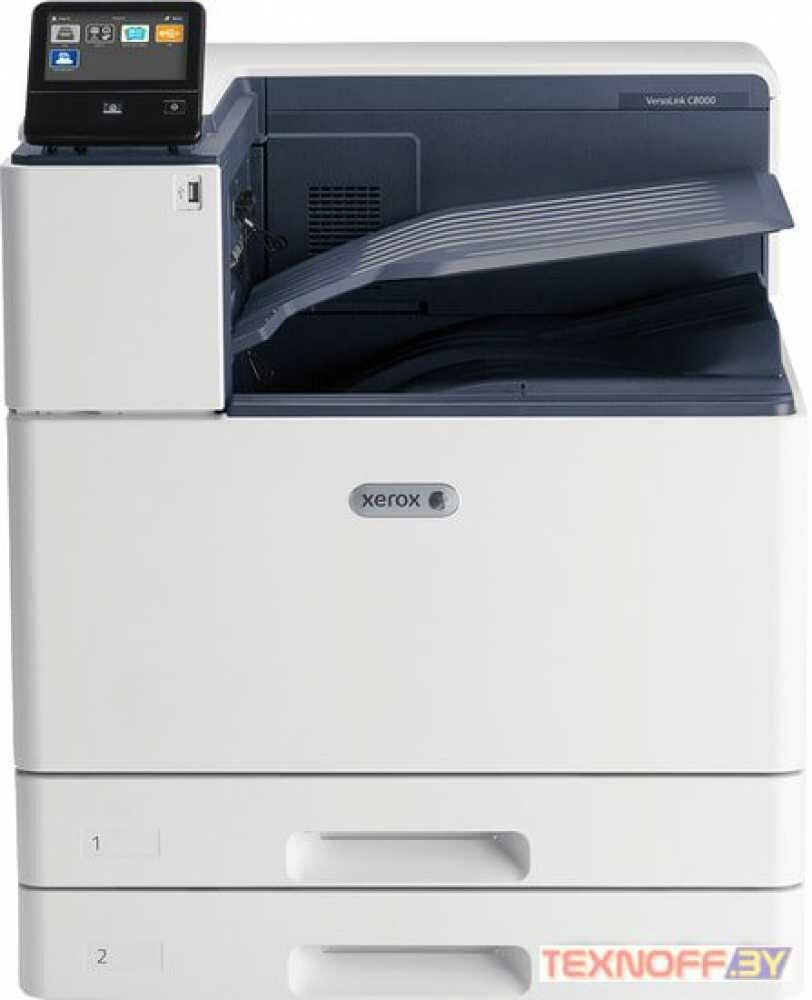 Цветной принтер Xerox VersaLink C8000DT (A3, LED, 45ppm/45ppm, max 205K pages per month, 4GB, 1.6 GHz, GigabitEth, Duplex) (C8000V_DT) - фото №6