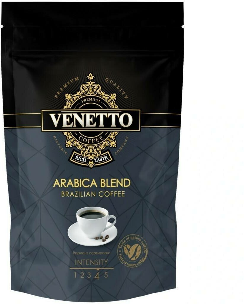 Кофе растворимый Venetto Arabica blend 240 гр.