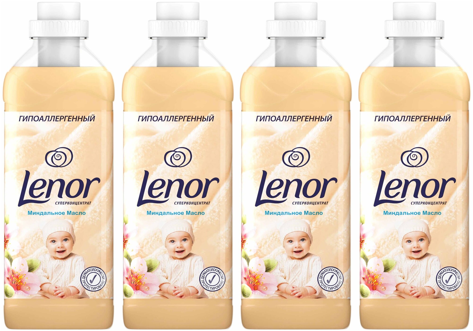 Lenor Концентрированный кондиционер для белья Миндальное масло, 1 л ...