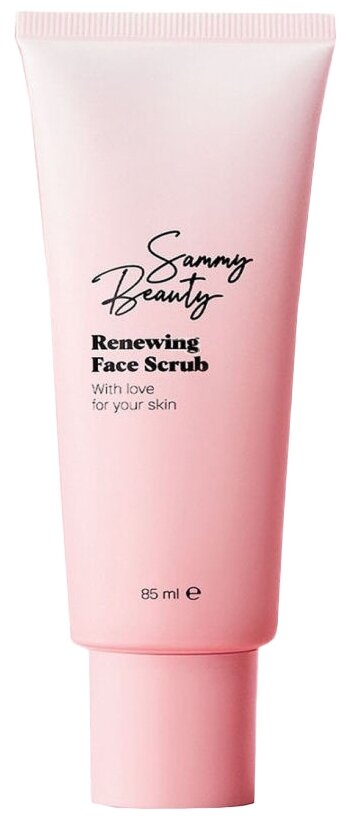 Sammy Beauty скраб для лица Renewing face scrub, 85 мл