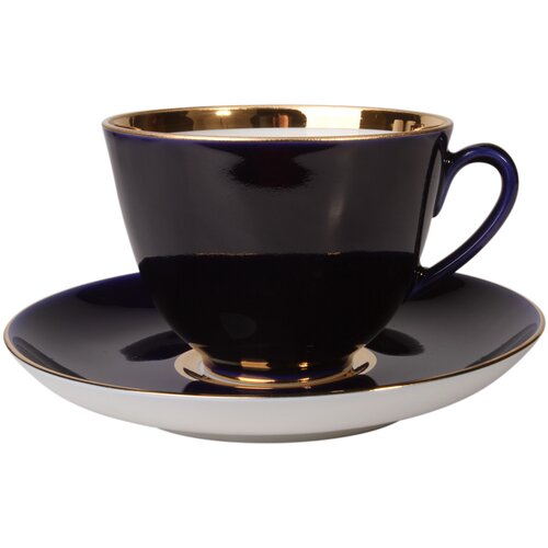 Чайная пара Императорский фарфоровый завод Весенняя ночь, 2 предм.