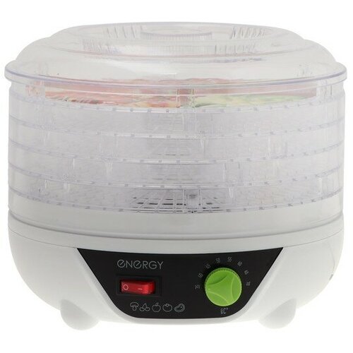 Сушилка для овощей и фруктов ENERGY EN-551 230 Вт 5 ярусов зелёная 579800₽