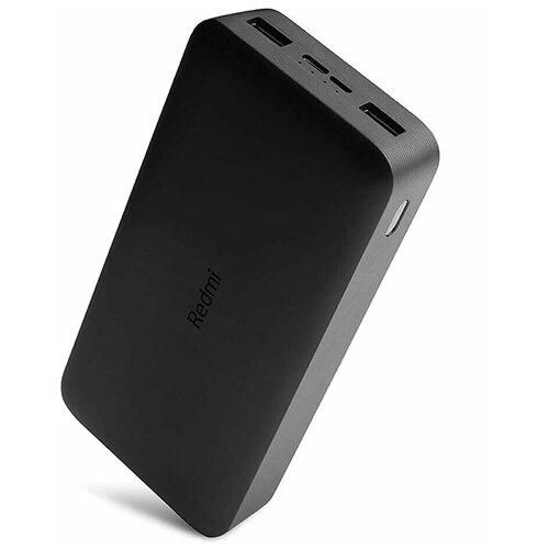Внешний аккумулятор Xiaomi Redmi Fast Charge Power Bank 18 Вт 20 000 мАч чёрный PB200LZM 5837₽