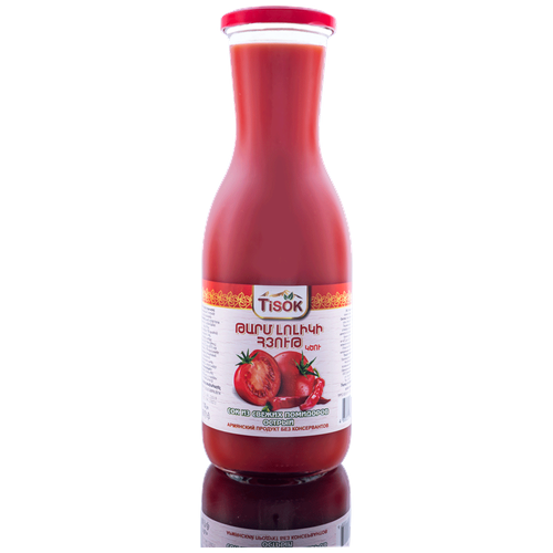 Сок томатный 1л Тисок упаковка 6 шт