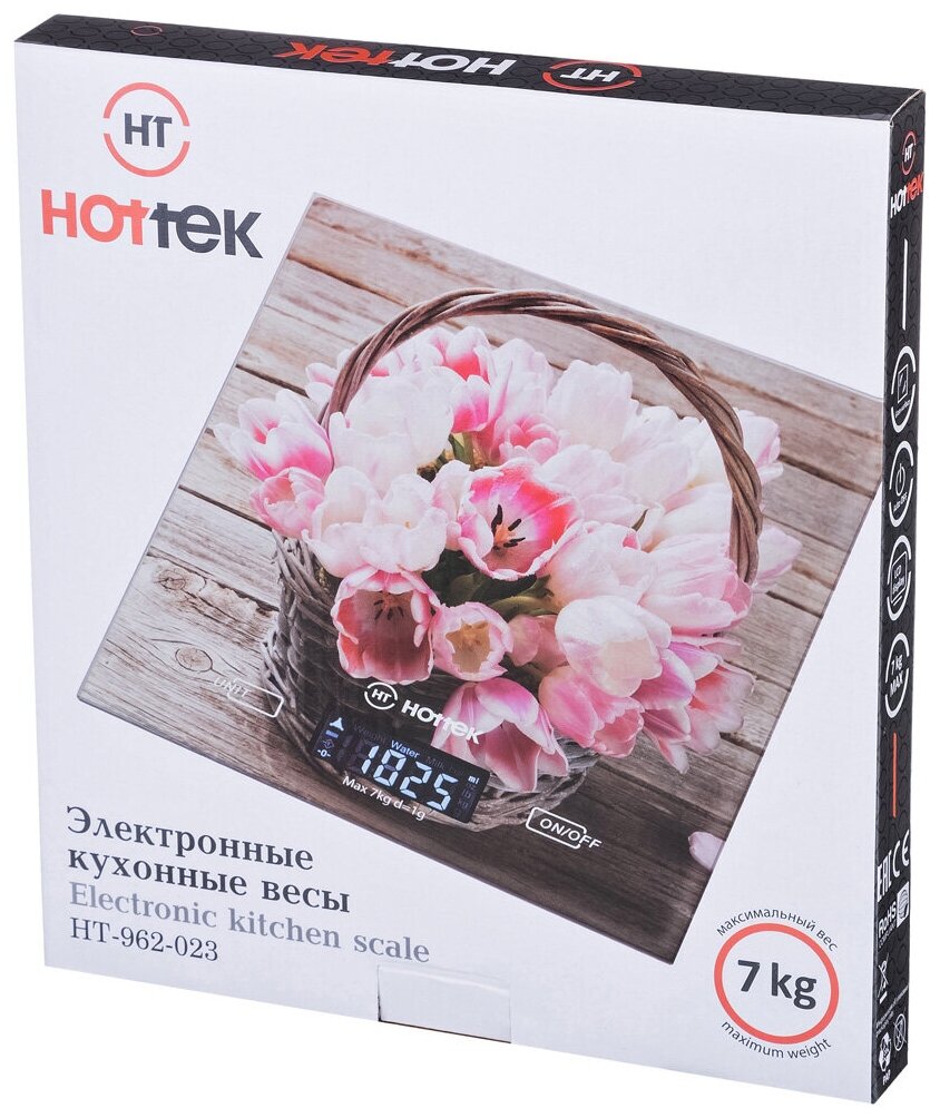 Кухонные весы Hottek HT-962-023 - фотография № 2