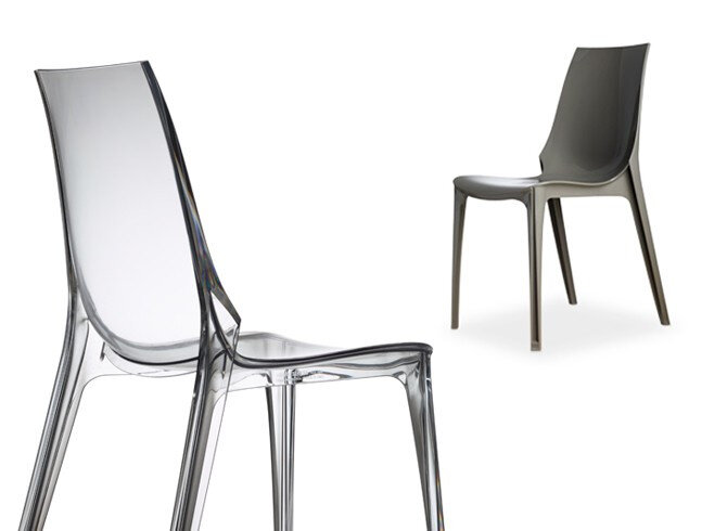 Комплект из 2 прозрачных стульев Scab Design Vanity Set 2 - фотография № 4