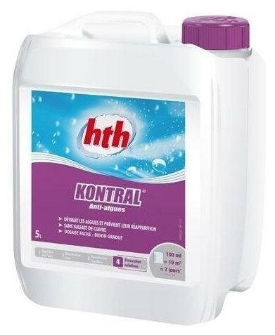 Hth KONTRAL (5 л): Альгицид для бассейна против цветения воды