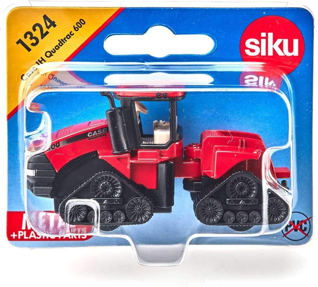 Трактор Siku гусеничный (1324) 1:87, 8 см, красный