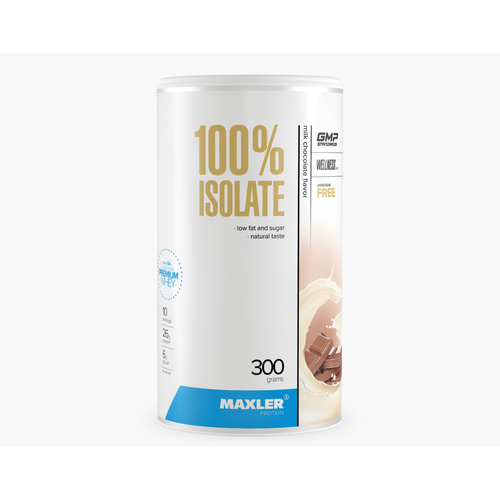 Maxler 100% Whey Isolate (300 гр.) (молочный шоколад) maxler juisy isolate 500 гр