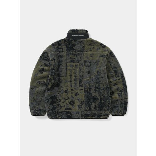 фото Куртка thisisneverthat sp sherpa fleece jacket, размер m, зелёный