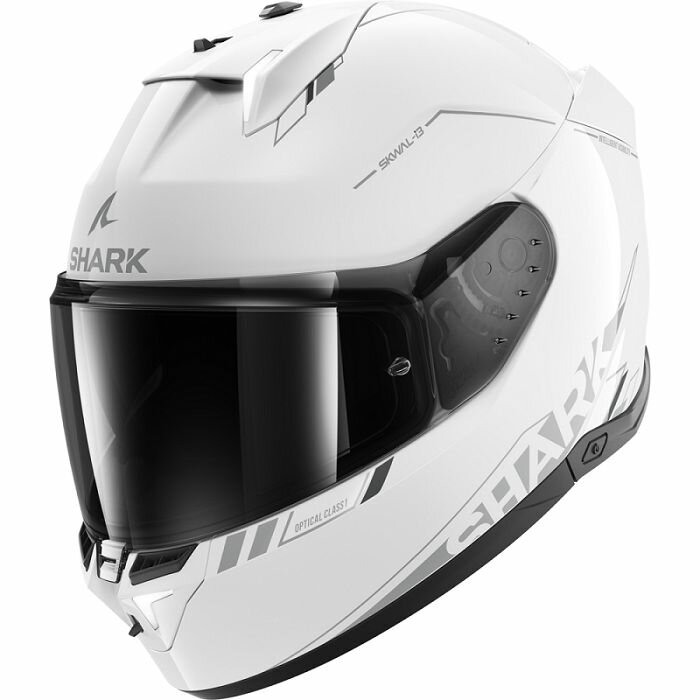 Шлем Shark SKWAL i3 BLANK SP White/Silver/Anthracite