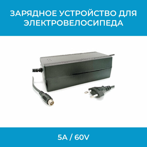 Зарядное устройство для электровелосипеда 5А 60V 2100₽