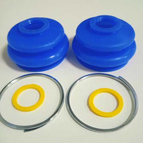 Пыльник шаровой опоры с кольцами силикон арт. 2101-2904070 для а/м ВАЗ 2101-2107 (в комплекте 2шт)