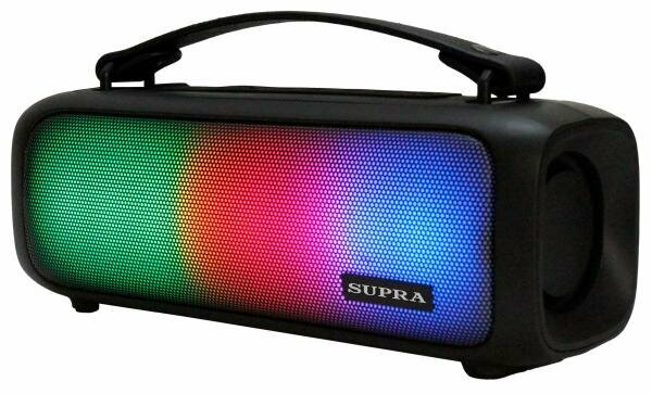 Аудиомагнитола Supra BTS-510 черный 20Вт MP3 FM(dig) USB BT microSD